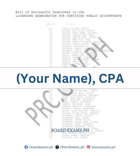 1988 cpa board exam result philippines|Roll of Successful Examinees in the CPA Licensure Examination.